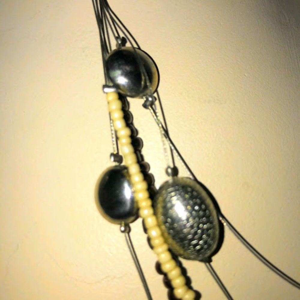 Chico’s Multi-strand hand - crafted necklace - Picture 4 of 6